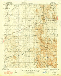 Download a high-resolution, GPS-compatible USGS topo map for Organ Peak, NM (1948 edition)