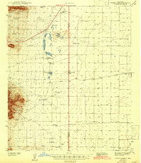 Download a high-resolution, GPS-compatible USGS topo map for Parker Lake, NM (1943 edition)