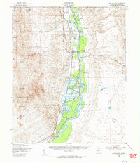 Download a high-resolution, GPS-compatible USGS topo map for San Antonio, NM (1954 edition)