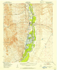 Download a high-resolution, GPS-compatible USGS topo map for San Antonio, NM (1954 edition)