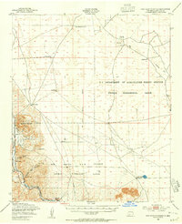 preview thumbnail of historical topo map of Doña Ana County, NM in 1948
