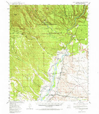 Download a high-resolution, GPS-compatible USGS topo map for Santo Domingo Pueblo, NM (1965 edition)