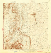 Download a high-resolution, GPS-compatible USGS topo map for Ship Rock, NM (1943 edition)