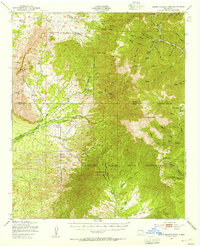 Download a high-resolution, GPS-compatible USGS topo map for Sierra Blanca Peak, NM (1955 edition)