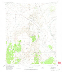 Download a high-resolution, GPS-compatible USGS topo map for South Garcia, NM (1974 edition)