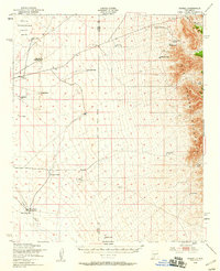 Download a high-resolution, GPS-compatible USGS topo map for Sowell, NM (1959 edition)