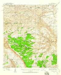 Download a high-resolution, GPS-compatible USGS topo map for Texas Hill, NM (1960 edition)