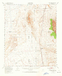 Download a high-resolution, GPS-compatible USGS topo map for Three Rivers, NM (1972 edition)