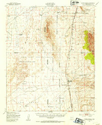 preview thumbnail of historical topo map of Otero County, NM in 1947