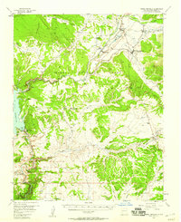 Download a high-resolution, GPS-compatible USGS topo map for Tierra Amarilla, NM (1958 edition)