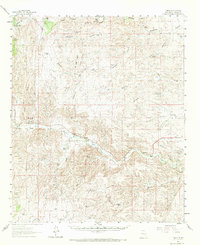 Download a high-resolution, GPS-compatible USGS topo map for Tinnie, NM (1971 edition)