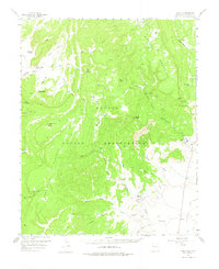 Download a high-resolution, GPS-compatible USGS topo map for Tohatchi, NM (1975 edition)