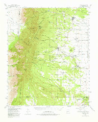Download a high-resolution, GPS-compatible USGS topo map for Torreon, NM (1976 edition)