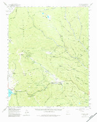 Download a high-resolution, GPS-compatible USGS topo map for Ute Park, NM (1984 edition)