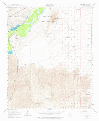 Download a high-resolution, GPS-compatible USGS topo map for Val Verde, NM (1970 edition)