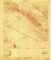 Download a high-resolution, GPS-compatible USGS topo map for Victorio, NM (1918 edition)