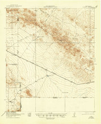preview thumbnail of historical topo map of Luna County, NM in 1918