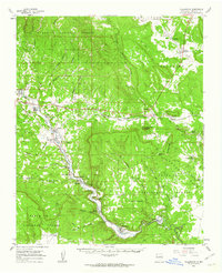 Download a high-resolution, GPS-compatible USGS topo map for Villanueva, NM (1962 edition)