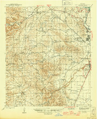 preview thumbnail of historical topo map of Eddy County, NM in 1945