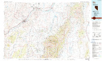 preview thumbnail of historical topo map of Elko, NV in 1986