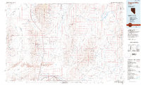 Download a high-resolution, GPS-compatible USGS topo map for Osgood Mts, NV (1985 edition)
