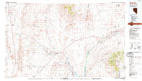 Download a high-resolution, GPS-compatible USGS topo map for Overton, NV (1988 edition)