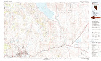 preview thumbnail of historical topo map of Reno, NV in 1980