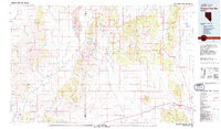 Download a high-resolution, GPS-compatible USGS topo map for Simpson Park Mts, NV (1979 edition)