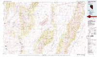 Download a high-resolution, GPS-compatible USGS topo map for Smith Creek Valley, NV (1985 edition)