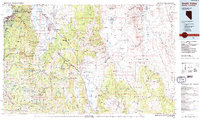 Download a high-resolution, GPS-compatible USGS topo map for Smith Valley, NV (1985 edition)