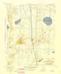 Download a high-resolution, GPS-compatible USGS topo map for Goldfield, NV (1945 edition)