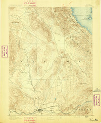 1891 Map of Reno