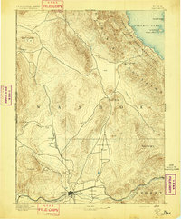 1893 Map of Reno