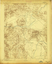1894 Map of Wabuska