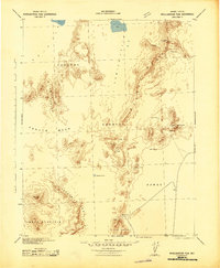 Download a high-resolution, GPS-compatible USGS topo map for Wheelbarrow Peak, NV (1942 edition)