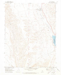 Download a high-resolution, GPS-compatible USGS topo map for Alamo, NV (1973 edition)