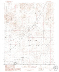 Download a high-resolution, GPS-compatible USGS topo map for Apex, NV (1986 edition)