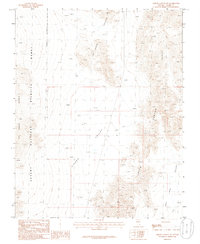 Download a high-resolution, GPS-compatible USGS topo map for Arrow Canyon SW, NV (1986 edition)