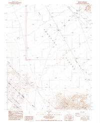 Download a high-resolution, GPS-compatible USGS topo map for Ashton, NV (1987 edition)
