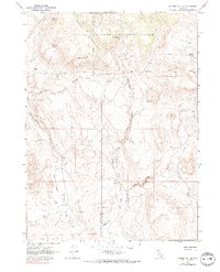 preview thumbnail of historical topo map of Humboldt County, NV in 1966