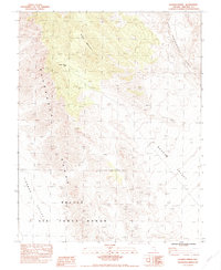 Download a high-resolution, GPS-compatible USGS topo map for Badger Spring, NV (1983 edition)