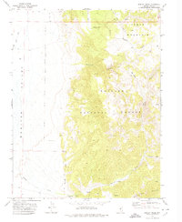 Download a high-resolution, GPS-compatible USGS topo map for Barley Creek, NV (1974 edition)