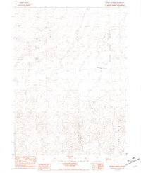 preview thumbnail of historical topo map of Humboldt County, NV in 1981