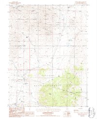 Download a high-resolution, GPS-compatible USGS topo map for Barton Spring, NV (1986 edition)