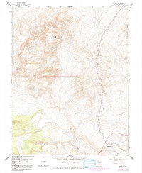 Download a high-resolution, GPS-compatible USGS topo map for Basalt, NV (1992 edition)