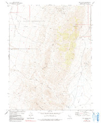 Download a high-resolution, GPS-compatible USGS topo map for Bell Canyon, NV (1991 edition)