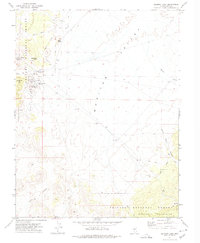 Download a high-resolution, GPS-compatible USGS topo map for Belmont East, NV (1974 edition)