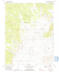 Download a high-resolution, GPS-compatible USGS topo map for Belmont West, NV (1992 edition)