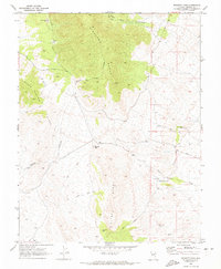 Download a high-resolution, GPS-compatible USGS topo map for Bennett Pass, NV (1973 edition)