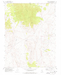 Download a high-resolution, GPS-compatible USGS topo map for Bennett Pass, NV (1978 edition)